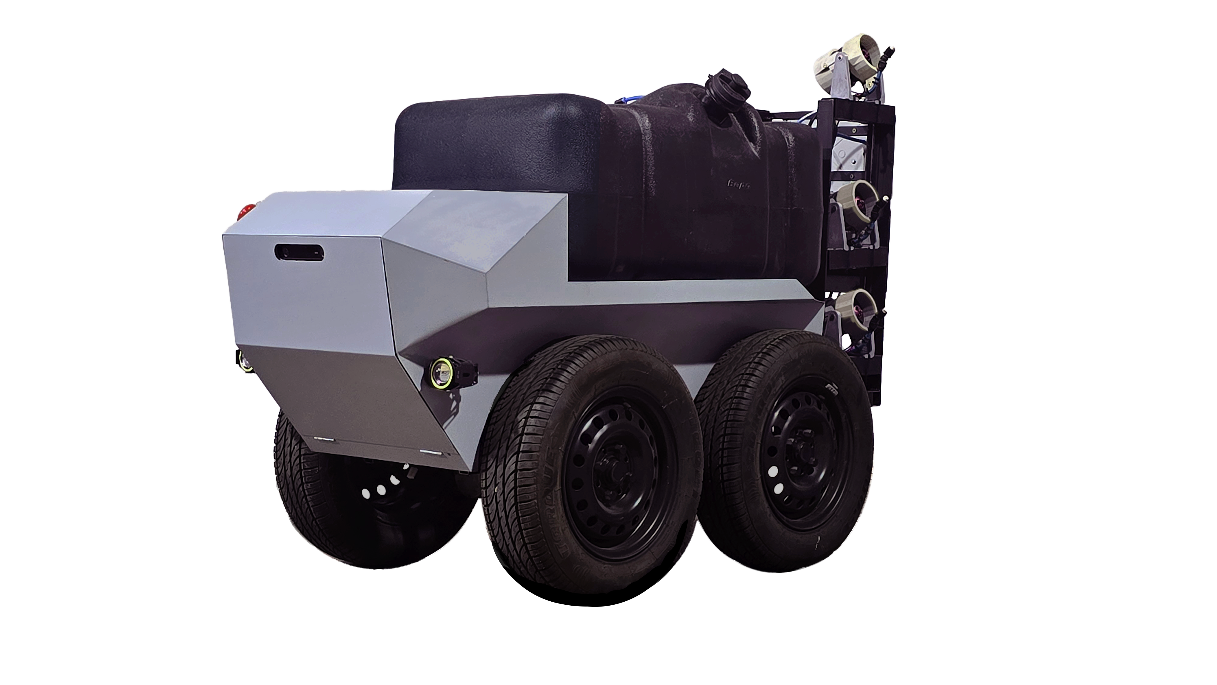 Vehículo autónomo fumigador